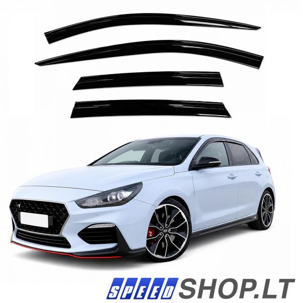 Hyundai i30 vėjo deflektoriai